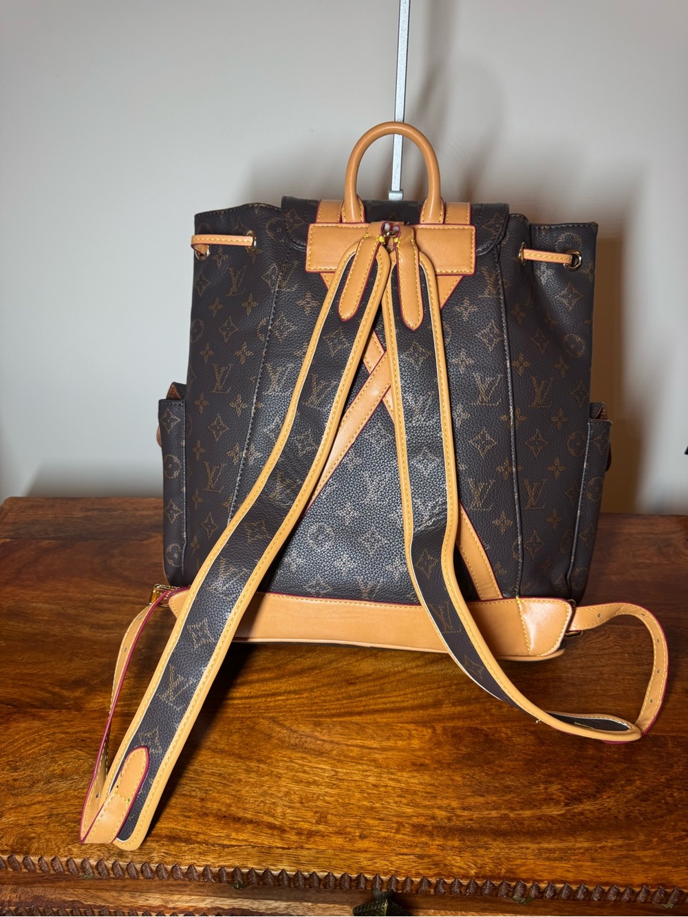 Brown Backpack. No Brand. Brand New. - Picture 2 of 8